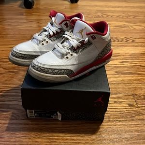 Jordan 3 Cardinal Red